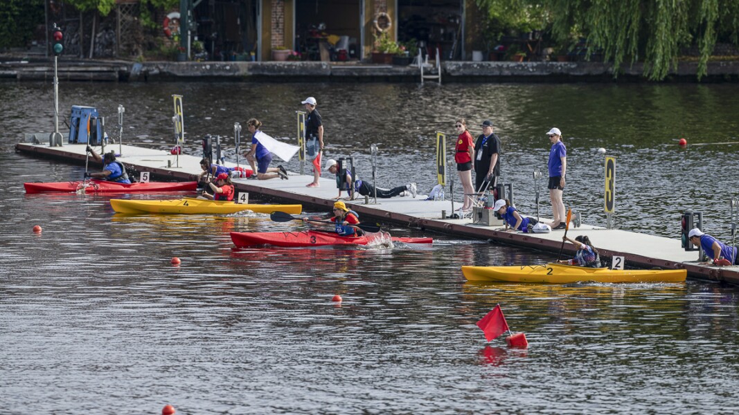 Start point Kayaking Competition Special Olympics World Games Berlin 2023, 22.06.2023