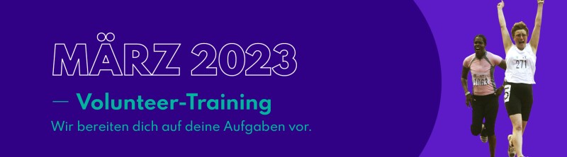 "März 2023 - Volunteer-Training. Wir bereiten dich auf deine Aufgaben vor."