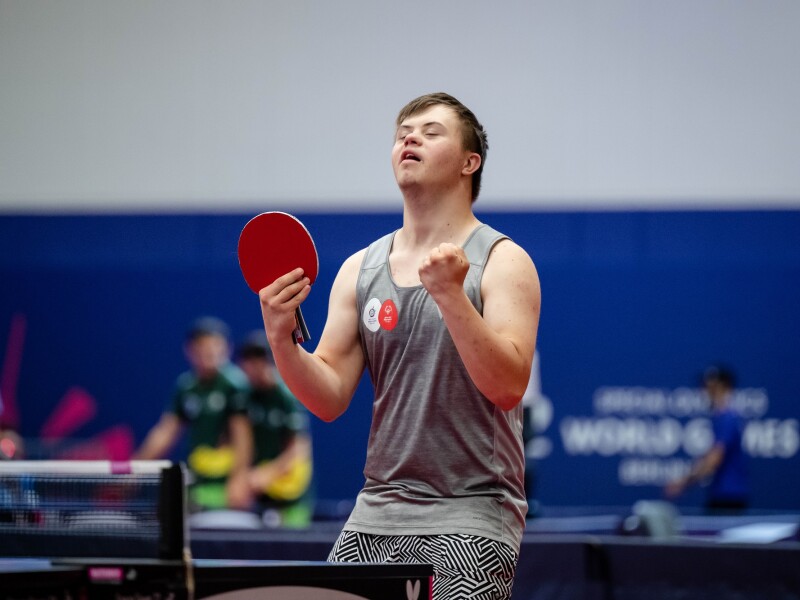 Simon Jakus is happy and satisfied with his performance.