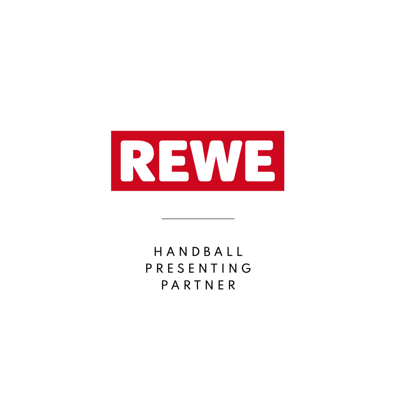 Logo Presenting Partner Handball Rewe