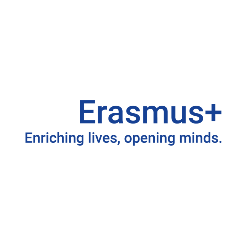 Logo Erasmus+ "Enriching lives, opening minds." 