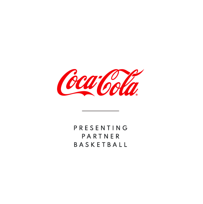 Logo CocaCola Presenting Partner Basketball