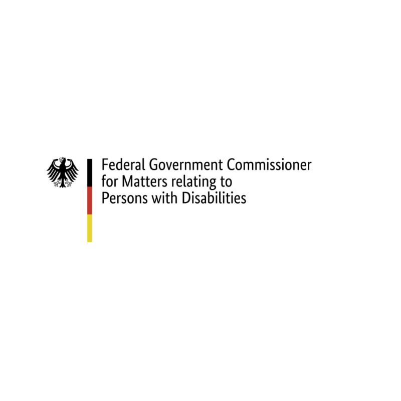 Logo Federal Government Commissioner for Matters relating to Persons with Disabilities