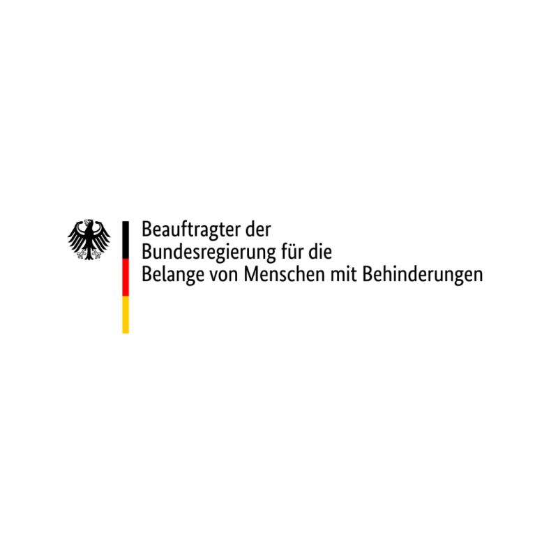 Logo "Beauftragter der Bundesregierung für die Belange von Menschen mit Behinderungen"